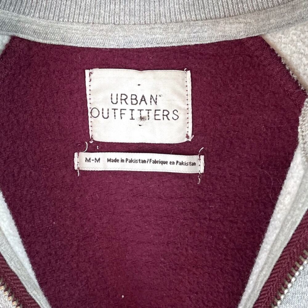 Urban Outfitters Kent Colorblock Half-Zip Sweatshirt  Sz M - Picture 3 of 6